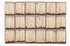 Matches In Boxes Royalty Free Stock Photography Matches In Boxes Royalty Free Stock Photography