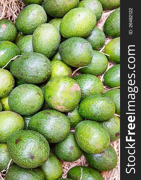 Image Closeup of Avocado Fruit