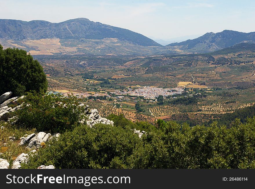 Landscape near Ronda.