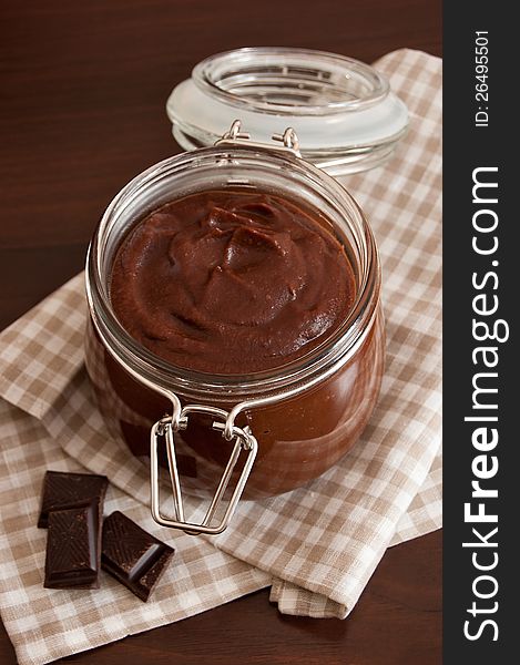 Chocolate Paste In The Jar