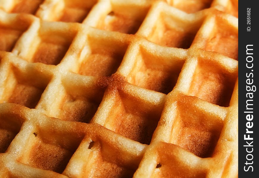 Close up shot of Wafer