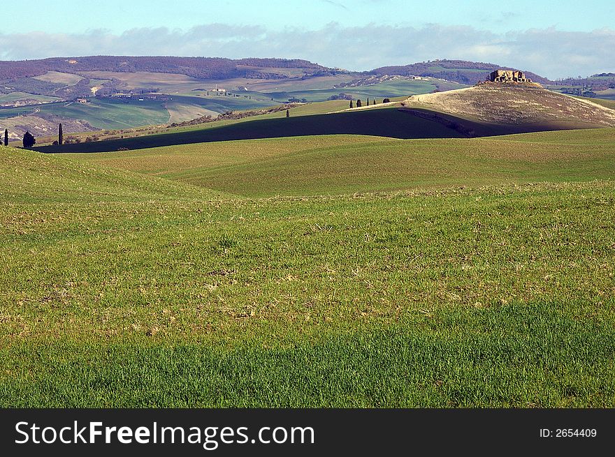 Landscape,Tuscany Val D Orcia