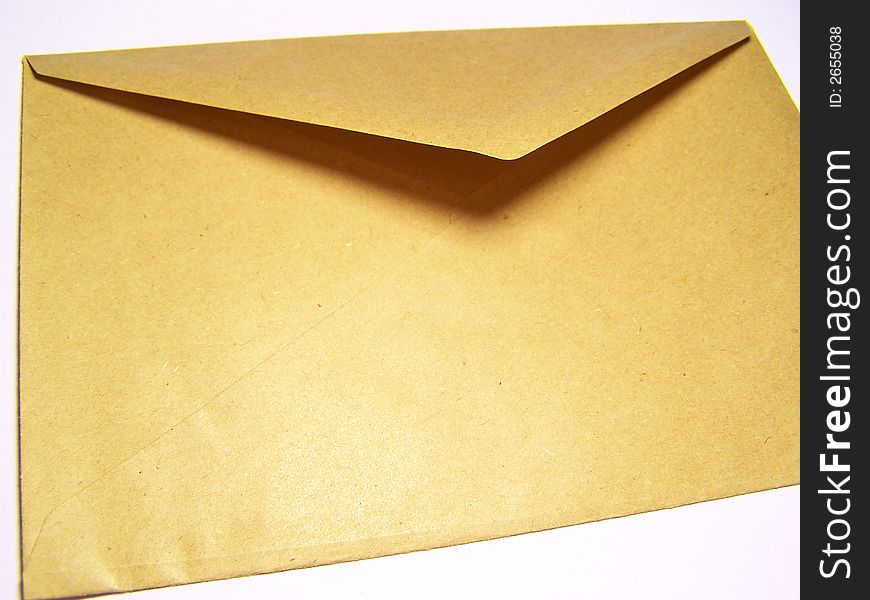 An old blank envelope for messages.