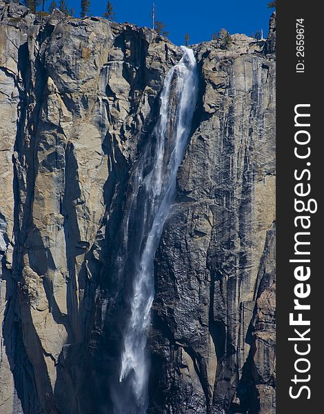 Yosemite Water Falls in Yosemite National Park