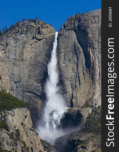 Yosemite Water Falls in Yosemite National Park