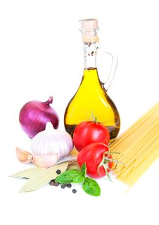 A Bottle Of Olive Oil Stock Photography A Bottle Of Olive Oil Stock Photography