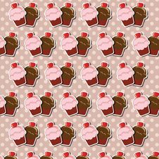 Cupcake Background Stock Image Cupcake Background Stock Image