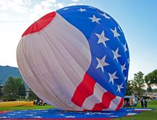 USA Hot Air Ballon Stock Photo USA Hot Air Ballon Stock Photo