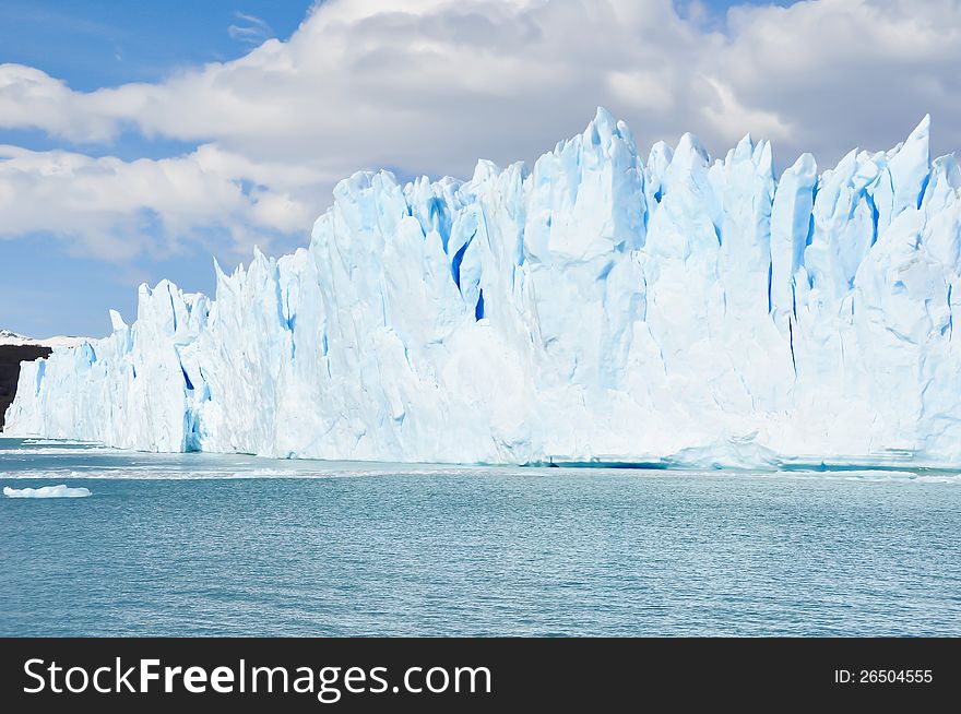 Glacier Moreno In Terra Del Fuego ,Argentina