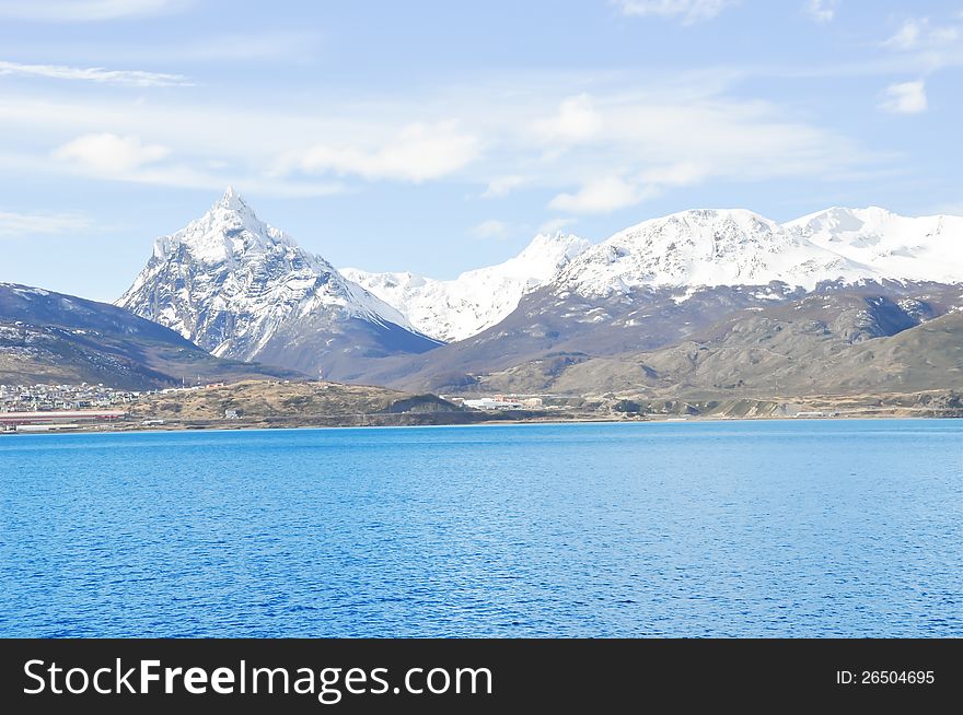 Mountain Landscape View Of Argentina