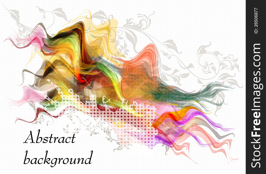 Abstract rainbow vector background. Modern vector. Abstract rainbow vector background. Modern vector