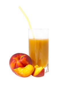 Peach Juice Stock Photography Peach Juice Stock Photography