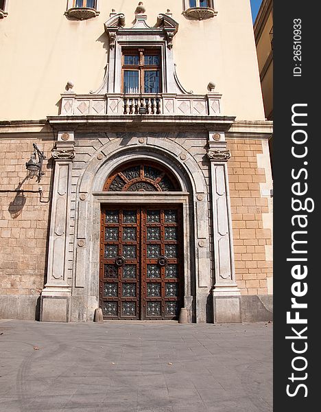 The Gothic Quarter. Barcelona, Spain.