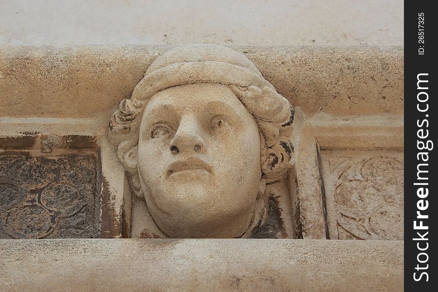 Head Of A Young Man - Sibenik Cathedral