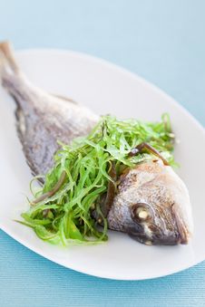 Grilled Sea Bream Royalty Free Stock Image