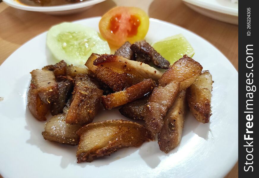 Bataknese Grilled Pork for Lunch