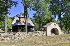 Wooden Church Rural Stock Photo Wooden Church Rural Stock Photo