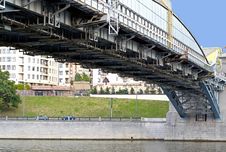 Bridge In Moscow Royalty Free Stock Photography Bridge In Moscow Royalty Free Stock Photography