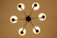 Decoration Light, Simple Chandelier Royalty Free Stock Images