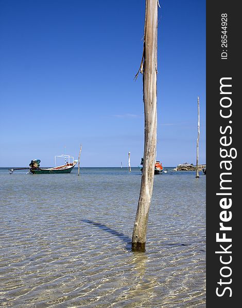 Beach and boat