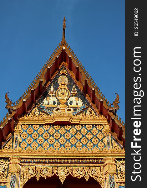 Thai Buddhist Church - front face view