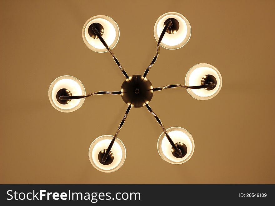 Decoration light, simple chandelier