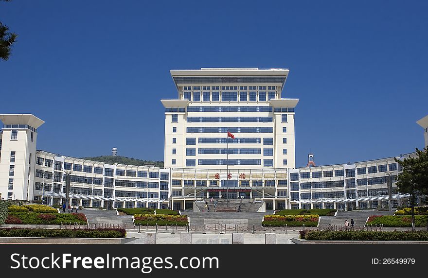 Library building of shandong university weihai campus