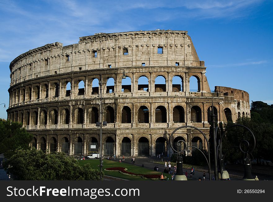 Famous landmark in Rome, Italy. Famous landmark in Rome, Italy