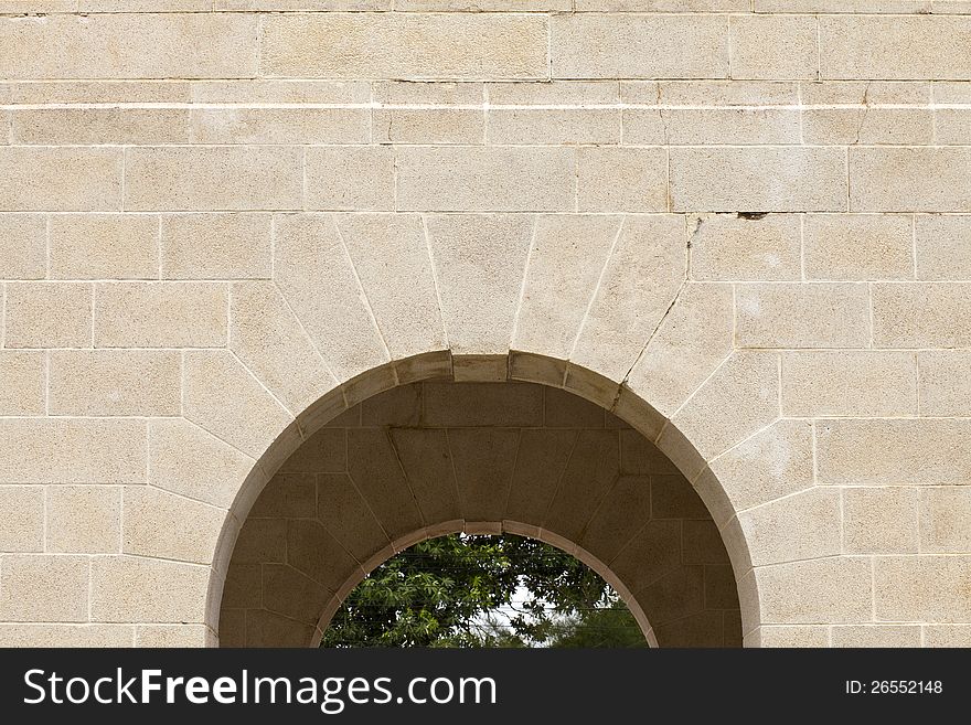 Arch Of Cemetary Gate