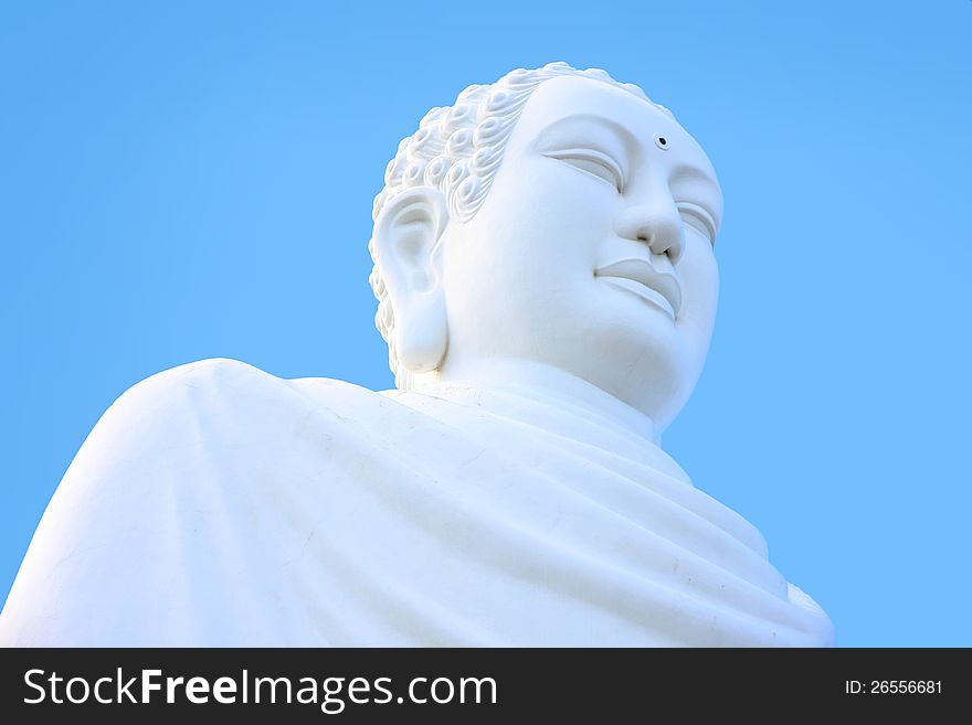 White Buddha in Nha Trang, Vietnam.