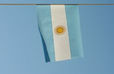 Argentina Flag Royalty Free Stock Image