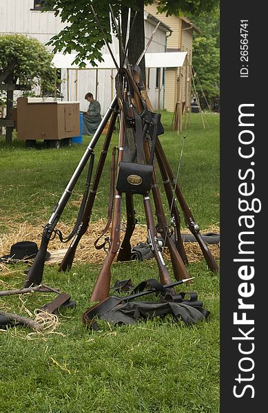 Civil War Enactment. Century Village - Burton, Ohio
Memorial Day Weekend. Civil War Enactment. Century Village - Burton, Ohio
Memorial Day Weekend