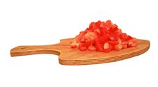 Fresh Red Pepper Royalty Free Stock Photo
