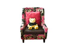 Teddy Bear On The Couch. Stock Images Teddy Bear On The Couch. Stock Images