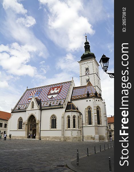 St Mark s Church in Zagreb, Croatia