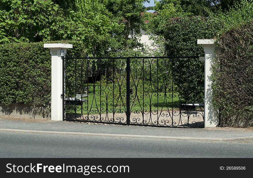 Beautiful Gate, Entrance To A Front Yard