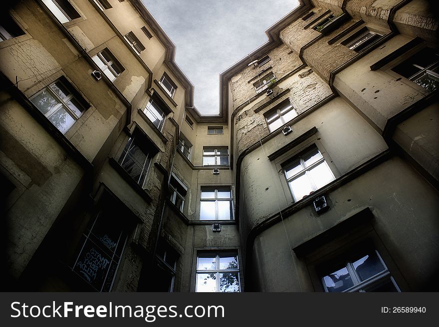 Brick House In Berlin, Germany.