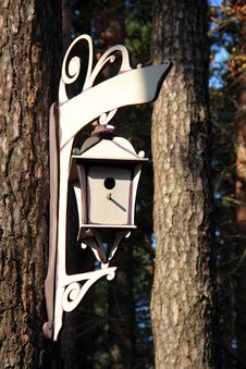 Graceful Birdhouse Royalty Free Stock Images