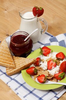 Light Breakfast Royalty Free Stock Images Light Breakfast Royalty Free Stock Images