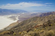 Death Valley In California Stock Photography