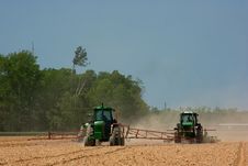 Farmers Plowing The Field Royalty Free Stock Photos Farmers Plowing The Field Royalty Free Stock Photos