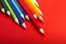 Coloured Pencils Royalty Free Stock Images