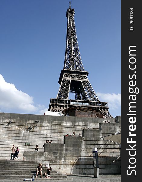 Eiffel Tower of Paris, France