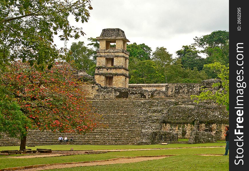 Palanque tower view