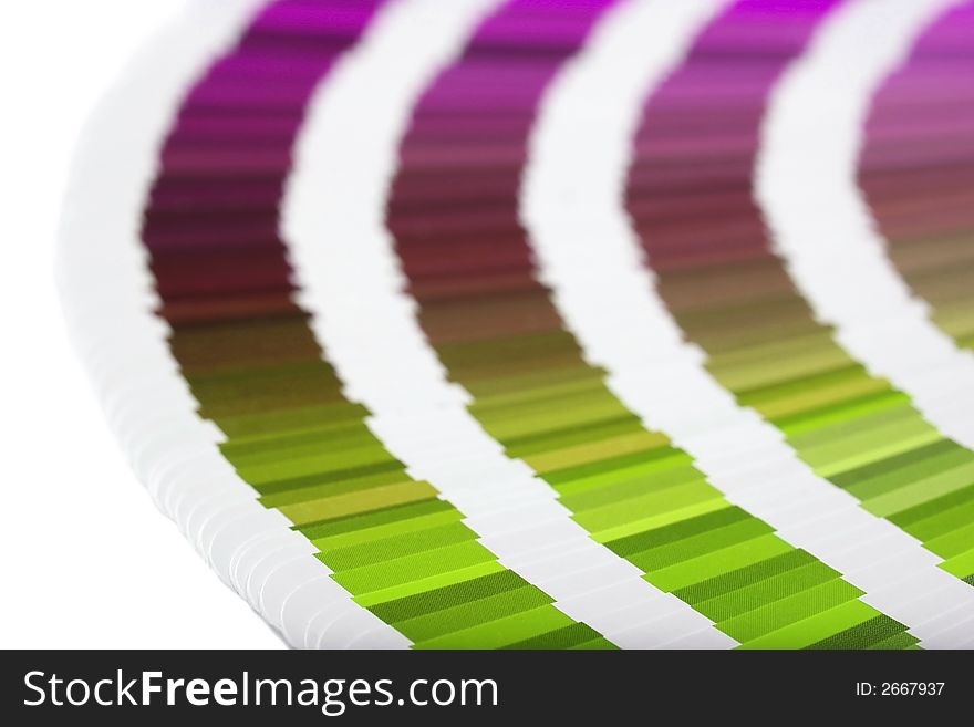 Color guide to match colors for printing. Color guide to match colors for printing