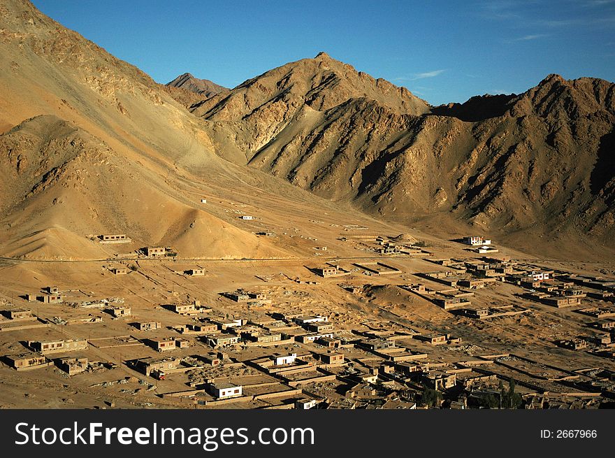 The Himalayas. Mountains. Leh. India.