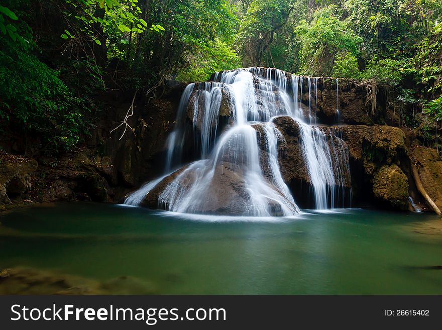 Waterfall In National Park