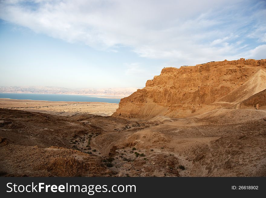 Masada And Dead Sea