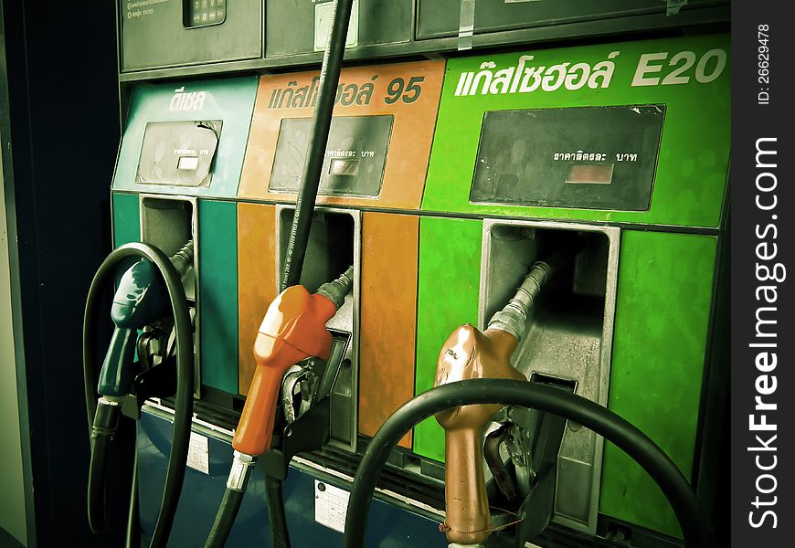 Gas pump Vintage Picture