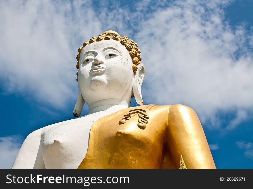 A Biggest Buddha In Thailand